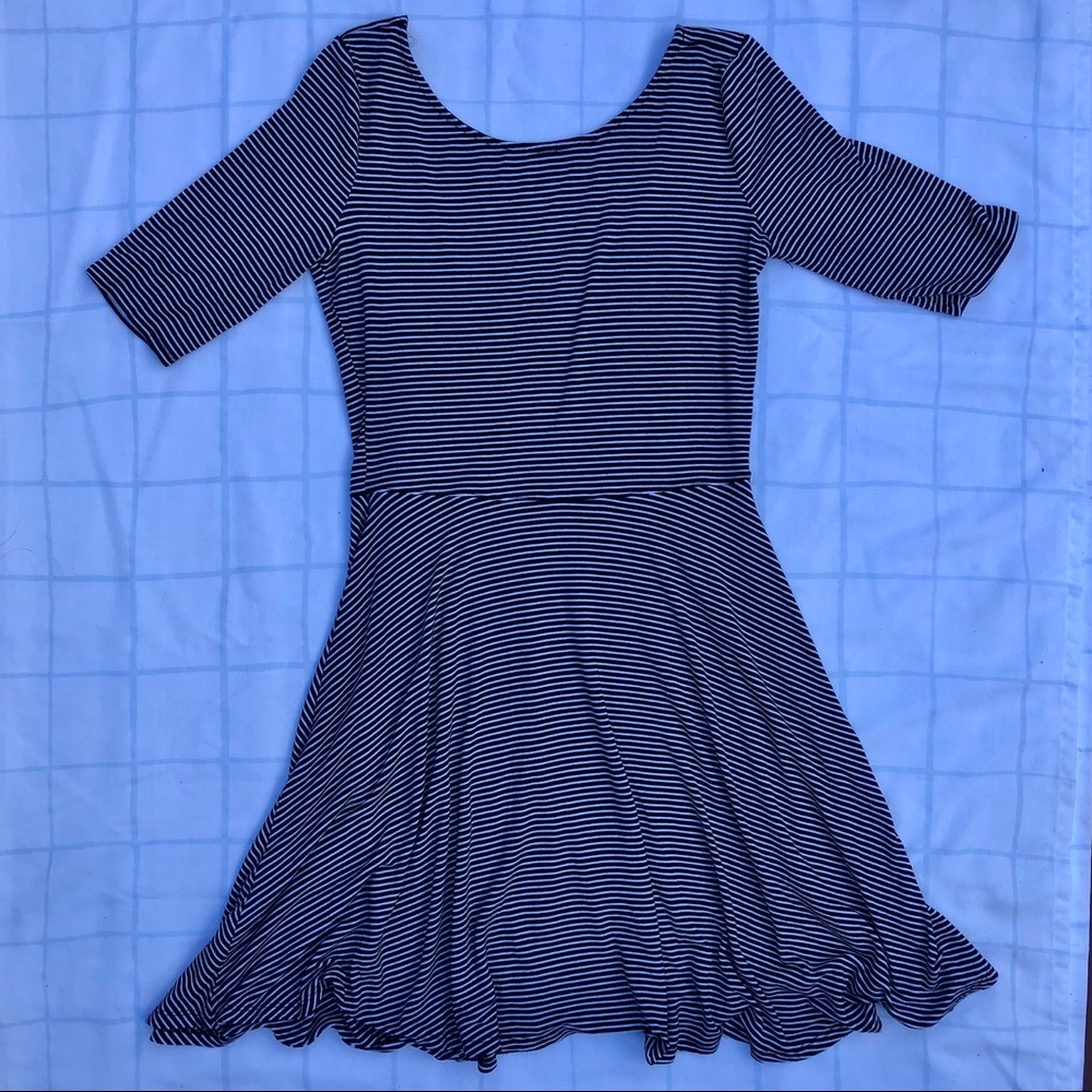 Striped Decree Dress